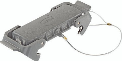 HARTING Abdeckkappe 11300245422 aus Metall in Grau - Bild 1