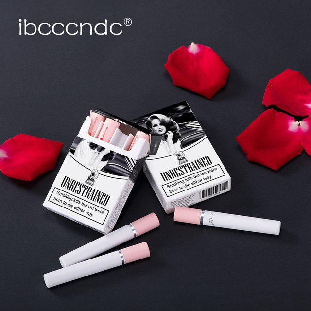 ibcccndc Lippenstift Set, 4 Teile, Matt, Nackt, Unisex - Bild 1