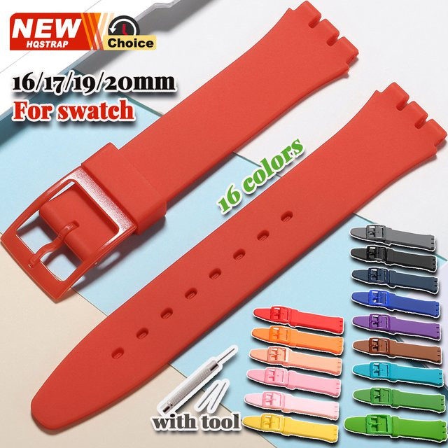 HQstrap Uhrenarmband Silikon, Bunt, Unisex - Bild 1