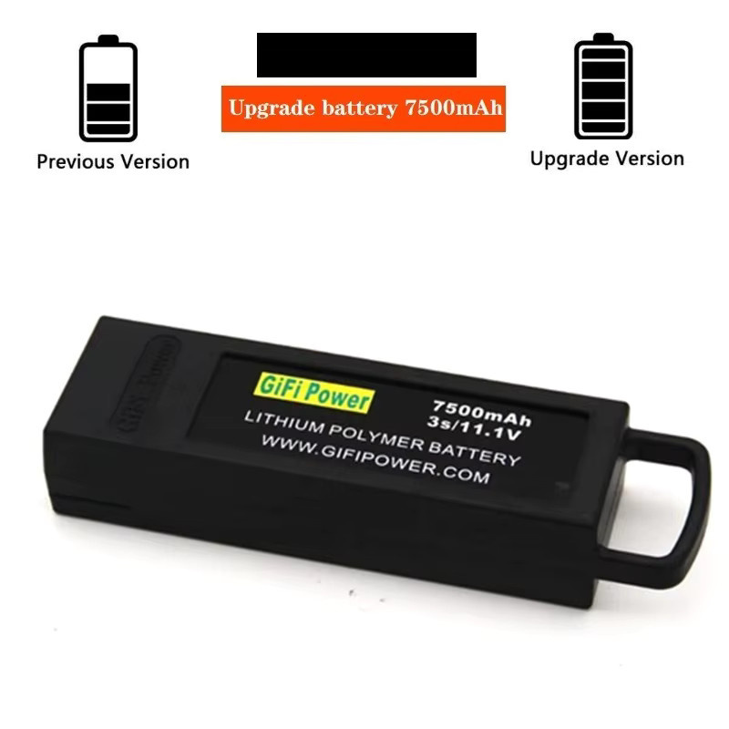 Yuneec Typhoon RC Drone Lipo Flugbatterie 7500mAh 11,1V in Schwarz für Q500, Q500+ und Q500 4K/PRO 4K - Bild 5