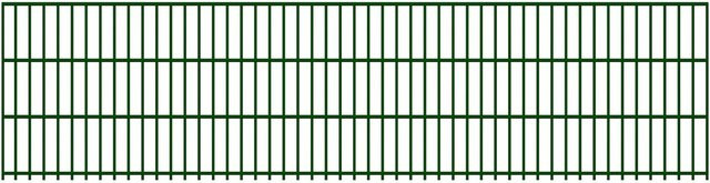 Fa-Bausysteme Doppelstabmatte 6/5/6 mm in Moosgrün, B: 250 cm, H: 63 cm - Bild 1
