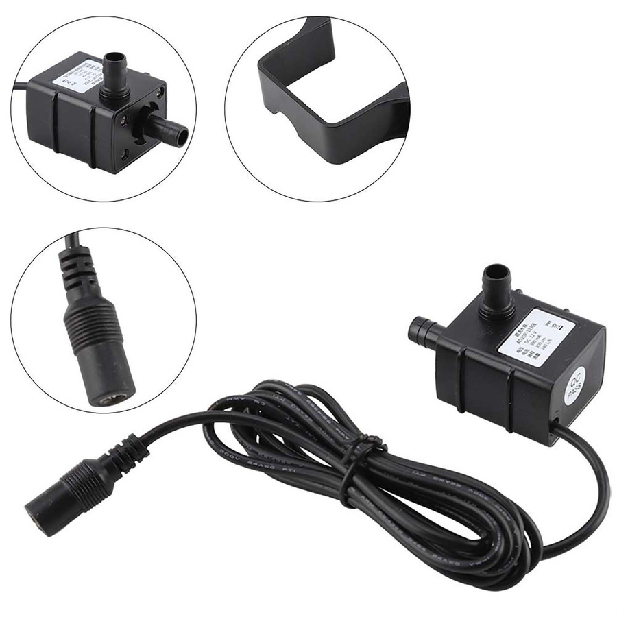 Ultra leise mfySpace Tauchpumpe mit bürstenlosem Motor für Poolwasser, DC12V, 240L/H - Bild 2