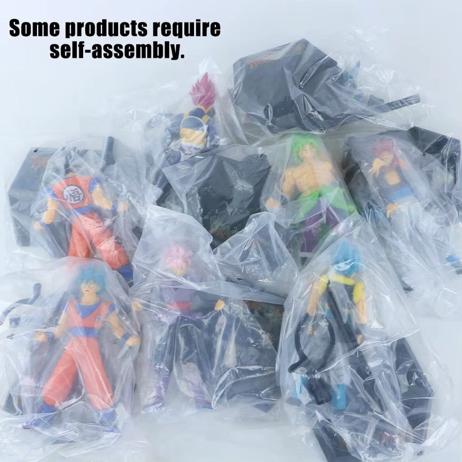 Bandai Dragon Ball Z Super Saiyan Son Goku Broly Vegeta Actionfigur, Einzelfigur - Bild 5