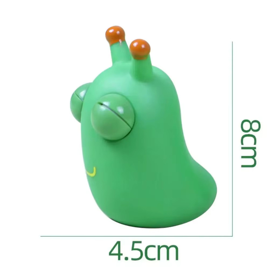 Small fire child, Grüne Augen-Raupe Knautschspielzeug, Panda-Puppe - Bild 2