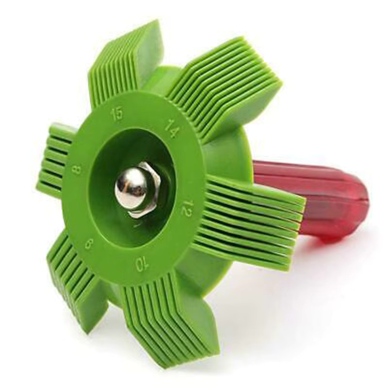 VIBRATITE Reparatur Kamm für Auto Klimaanlagen Kondensator und Verdampfer aus Kunststoff in Grün - Bild 2