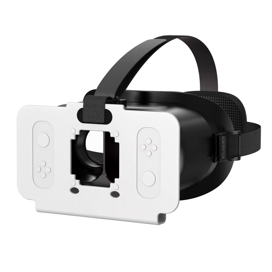 DEVASO 3D High-Definition VR-Brille Augenmaske Zubehör für die neue Nintendo Switch 2 Spielkonsole 2025 in Schwarz, Blau oder Weiß - Bild 5