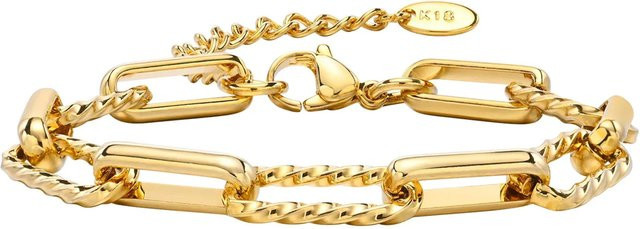 ZAKOL Kettenarmband, goldfarben, Damen - Bild 1