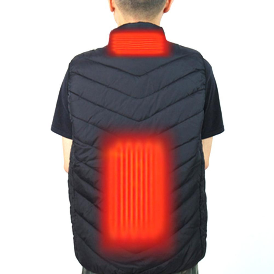 Fishine Elektrische Heizjacke 4 in 1 Set mit einstellbarer Temperatur in Schwarz - Bild 2