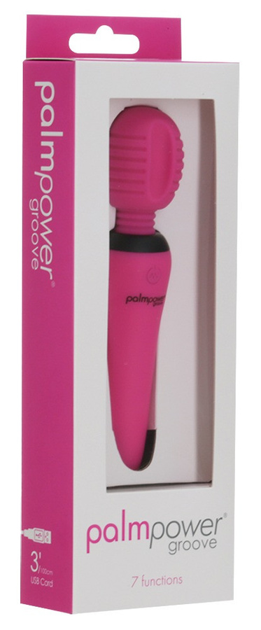 Palmpower Massagestab groove mit 7 Vibrationsmodi in Pink - Bild 4