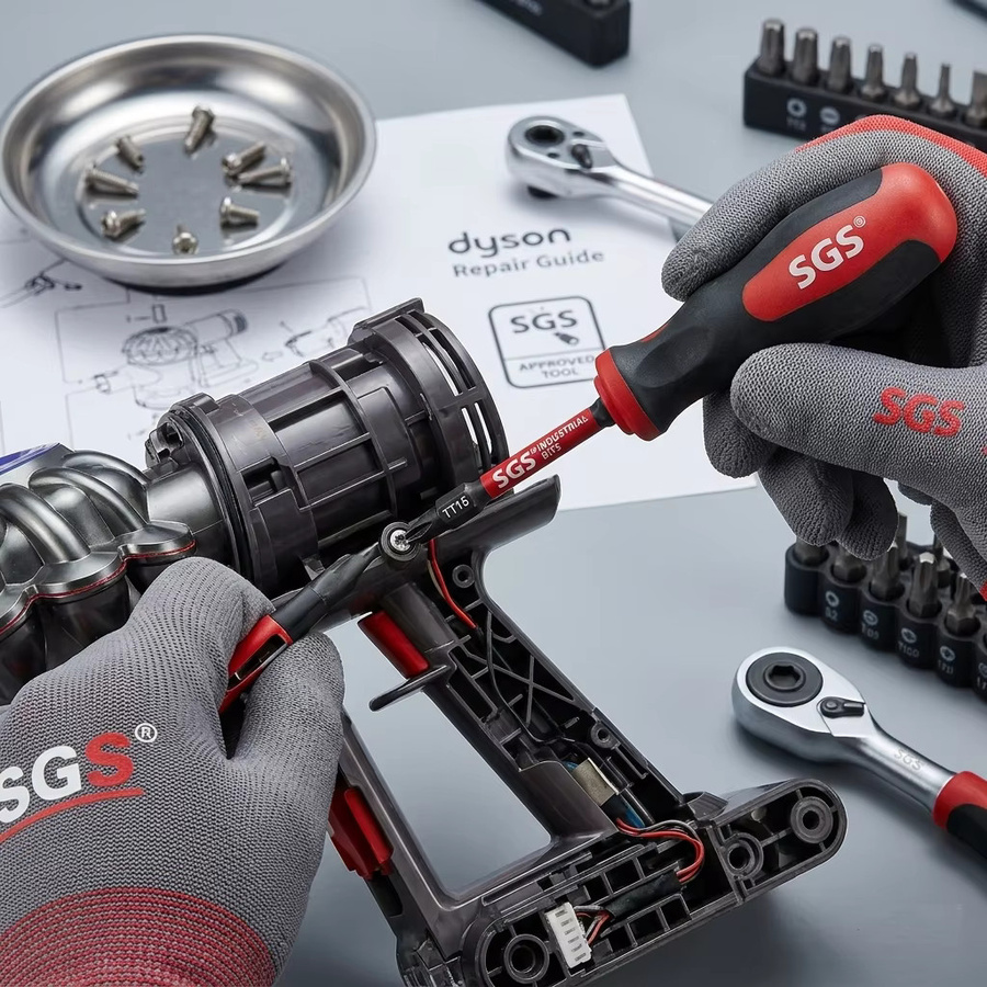 SGS Sicherheitsbit T15 aus S2-Stahl, manipulationssicher und magnetisch für Elektroschrauber - Bild 5