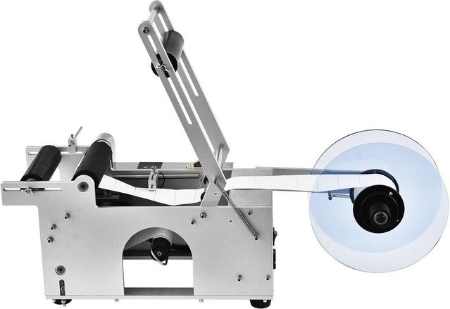Halbautomatische Rundetikettiermaschine von Buying Solutions, MB aus Aluminium und Metall, Silber, 20-50 Stück/Min. - Bild 1