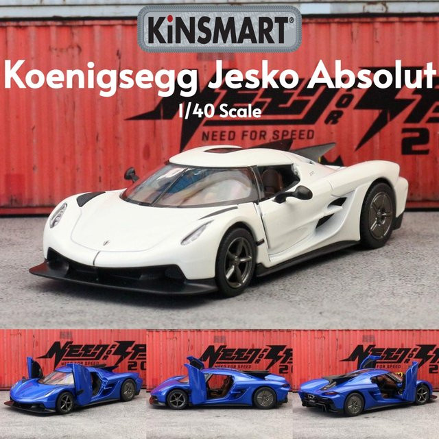 KiNSMART Koenigsegg Jesko Absolut Super Sport, Spielzeugauto, Modell 1/40 - Bild 1