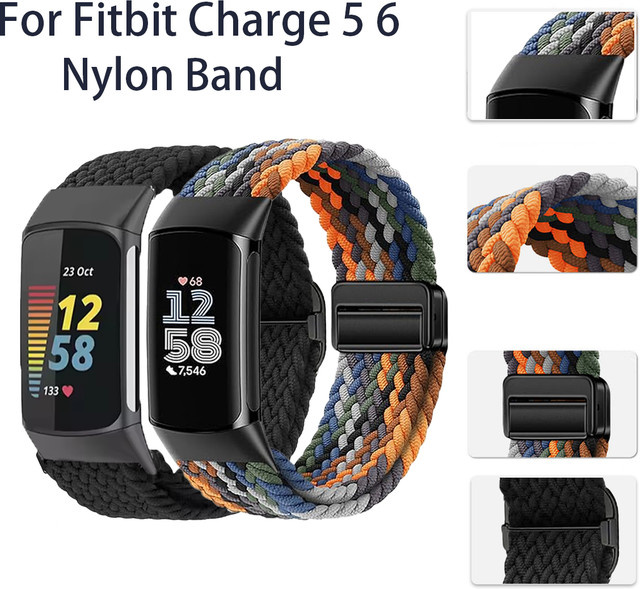 Uhrenarmband Nylon, Bunt, Unisex, 2 Stück - Bild 1