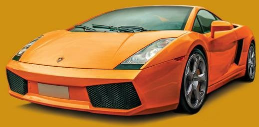 Italeri Lamborghini Gallardo, Fahrzeug, 1:24, Orange - Bild 1