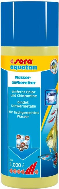 Sera Aquatan Wasseraufbereiter für dein Aquarium, 250 ml - Bild 1
