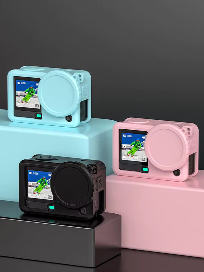 DJI Osmo Action 6 Silikon-Schutzhülle als kratzfestes Kamera-Zubehör - Bild 6