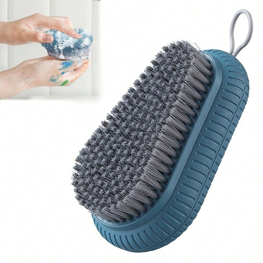 Robuste Nagelbürste mit ergonomischem Griff und harten Borsten für Finger- und Zehennägel, 1 Stück - Bild 4