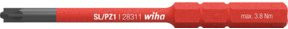 Wiha Xeno Schraubendreher SoftFinish Electric PZ2 x 75 mm in Rot - Bild 1