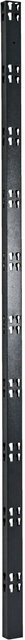 Schulte Profi-C-Steckprofil Schwarz, 2 Stück, B/T/H: 4,2 x 2,8 x 195 cm - Bild 1