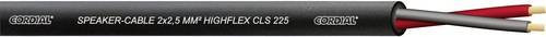 Cordial CLS 225 Black 100-GY Lautsprecherkabel 2 x 2.5mm² Grau Meterware - Bild 1