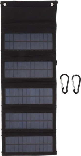 TOMTOP JMS Tragbares 50W Solar Panel aus monokristallinem Silizium, faltbares Solarpanel für Outdoor in Grau - Bild 1