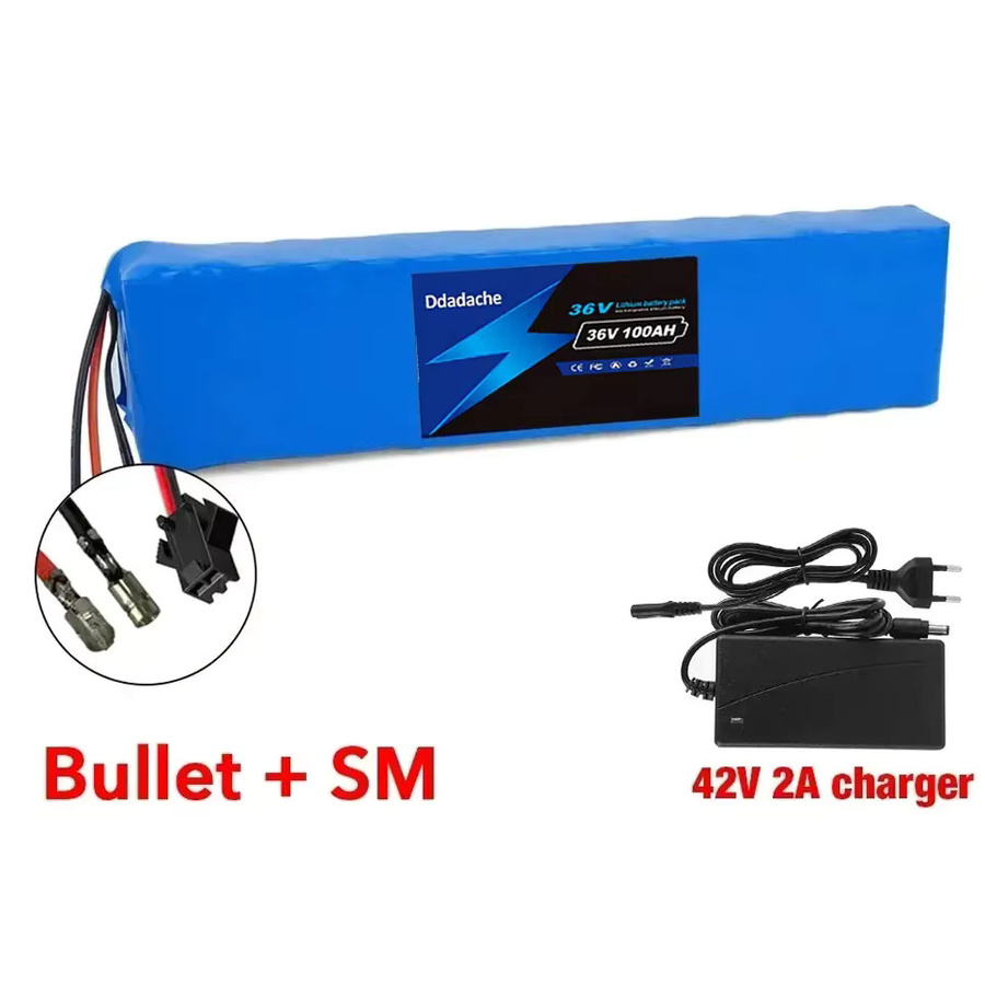 battery18650 Lithium-Ionen-Akku 100 Ah 10s3p 36 V für Moped und zusammenklappbares Stadtfahrrad, Blau - Bild 5