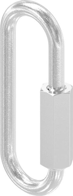 FeNau Schraubverbinder aus Edelstahl V4A in Silber, 4 mm lang - Bild 1