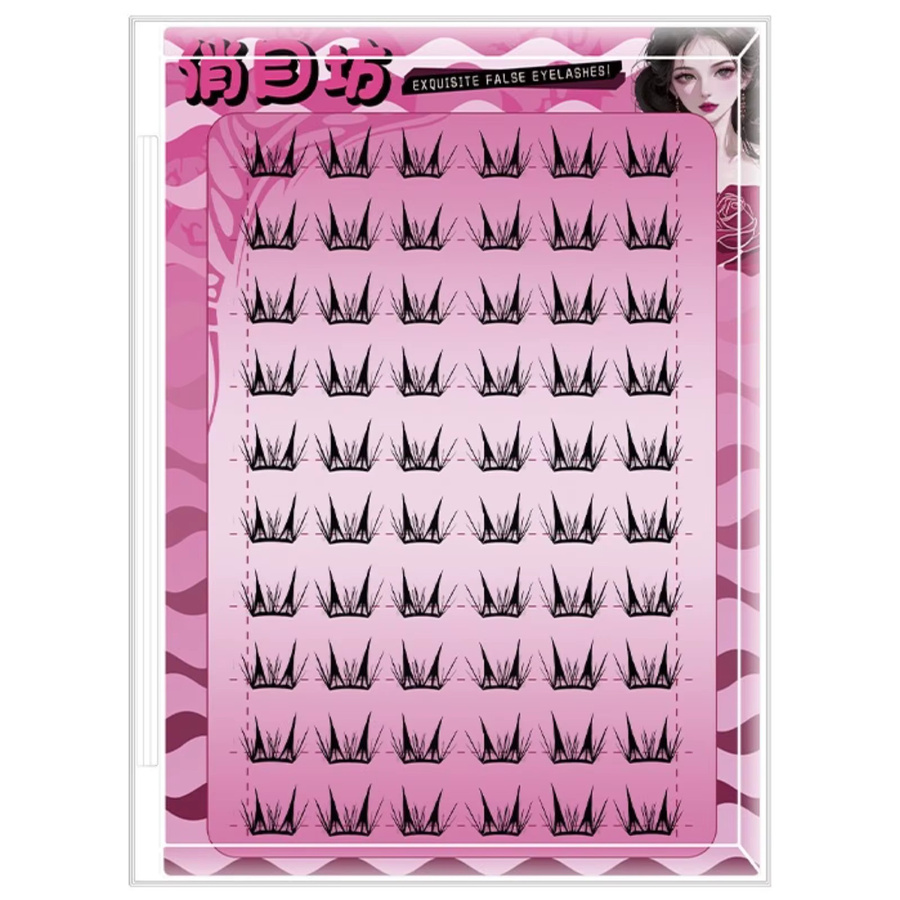 JIEFUXIN Einzelwimpern, Black, Unisex - Bild 2