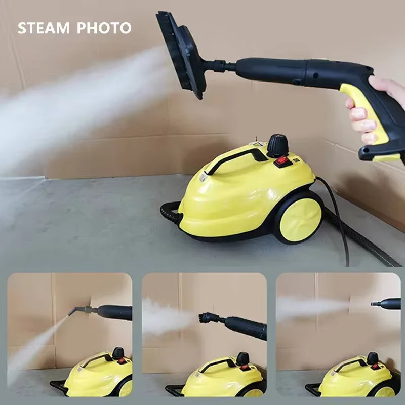 GNBC Multifunktions-Handdampfreiniger in Gelb mit 2000 W für Küche, Boden und Auto zur Hochtemperatur-Sterilisation und Desinfektion - Bild 3