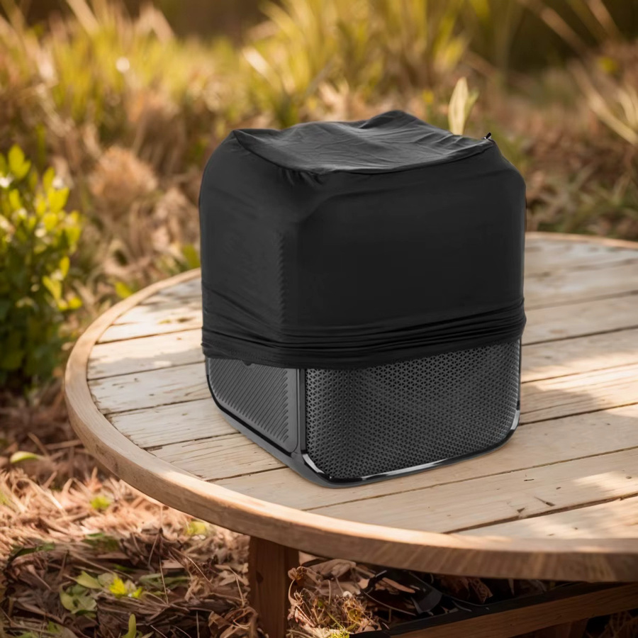 Staubschutzhülle für JBL Partybox Encore Essential, elastische Lautsprecherabdeckung in Schwarz - Bild 3