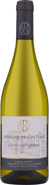 Domaine Olivier Côtes du Rhône Blanc, Viognier, trocken, Frankreich, 2025, 0,75 l - Bild 1
