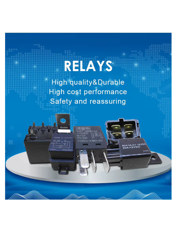 Relais 307H-1AH-F-C 12VDC 8A in Schwarz - Bild 1