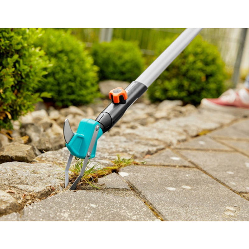 GARDENA Combisystem 2in1 Fugenkratzer mit Edelstahl-Messer in Türkis Schwarz Grau - Bild 3