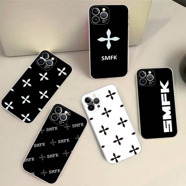 S-SMFK Transparente Weiche Handyhülle für iPhone 11 bis iPhone 17 Pro Max in Transparent und Schwarz - Bild 1