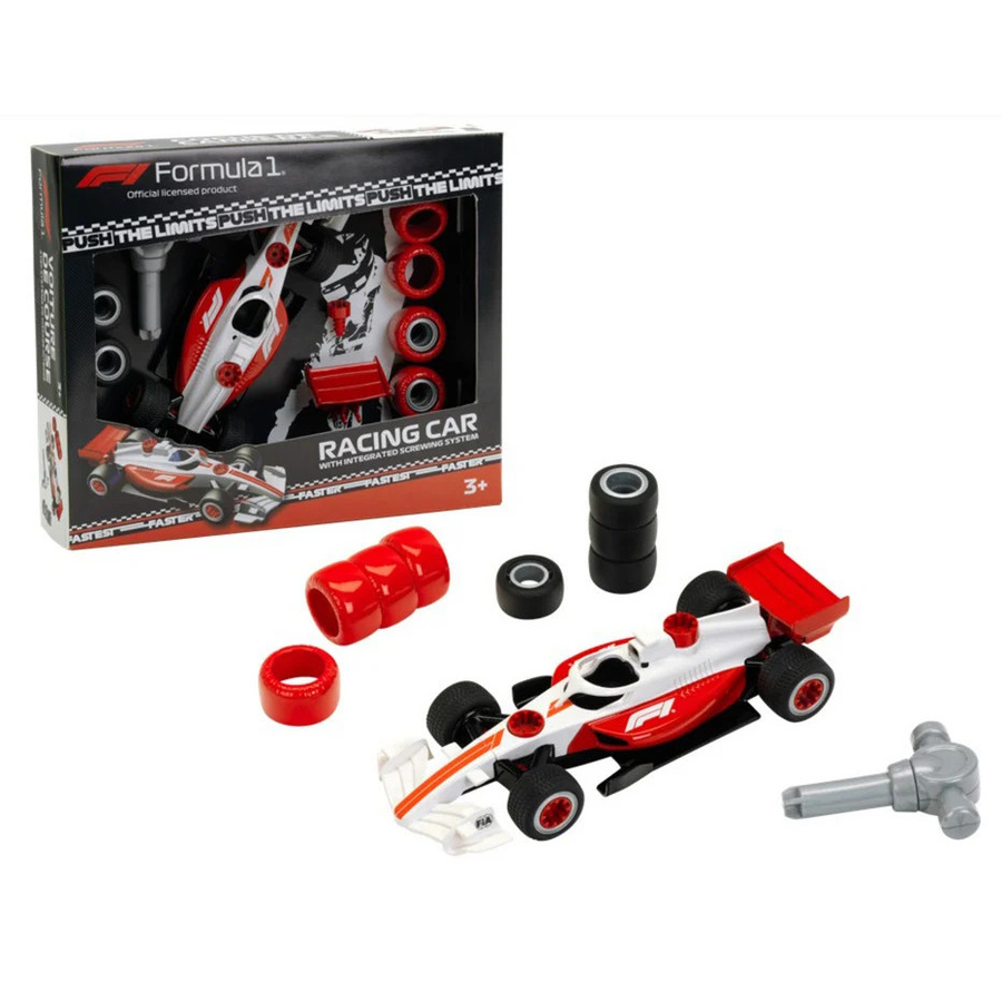 Theo Klein Formula 1 Rennwagen mit Schraubsystem als Spielfahrzeug im Maßstab 1:24 - Bild 2