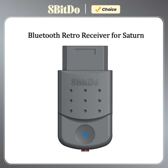 8BitDo Bluetooth Retro-Empfänger für Saturn, Windows, Xbox Series, Xbox One, Nintendo Switch und PlayStation Controller - Bild 1