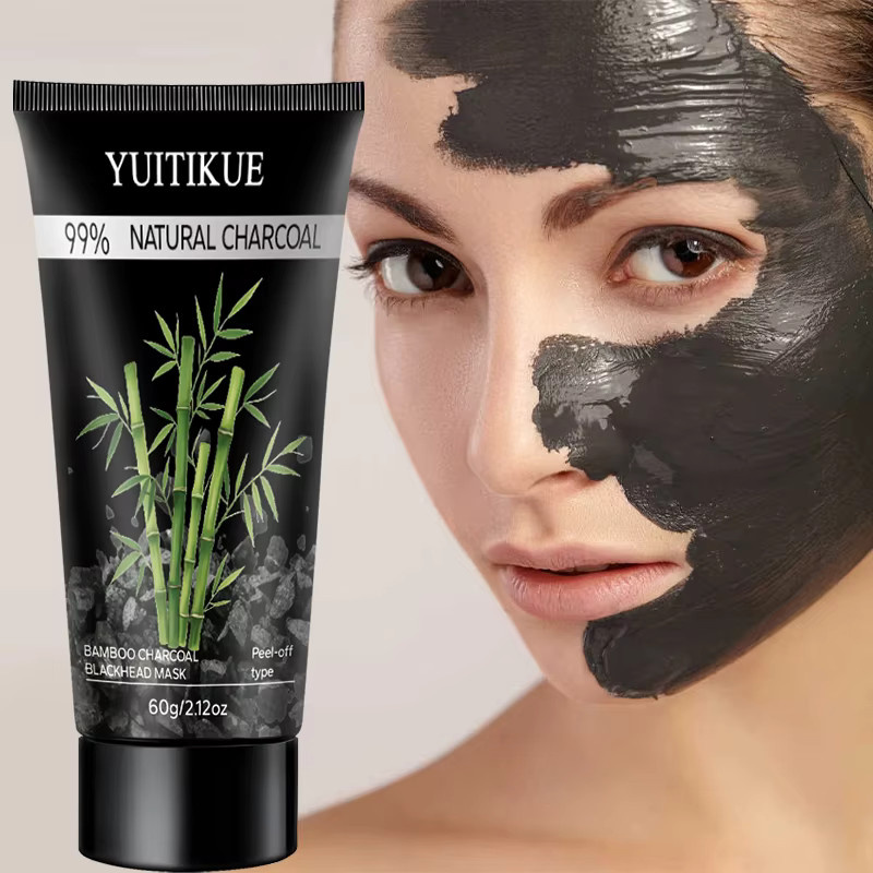 YUITIKUE Bambuskohle Peel-Off Maske, 60g, Gesichtspflege - Bild 2