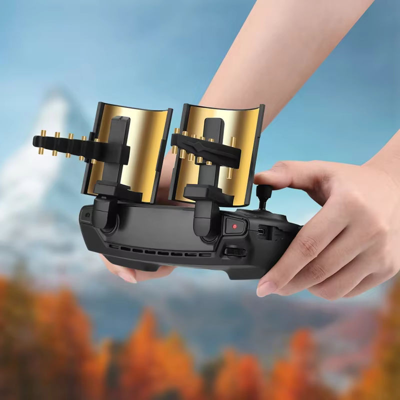 Yagi Antennenverstärker Signalverstärker in Schwarz für DJI Mavic Mini SE Air Spark 2 Pro Zoom und FIMI X8 SE Fernbedienung als Range Extender - Bild 4