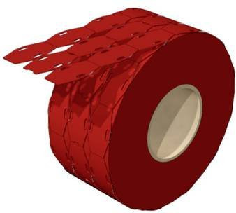 Weidmüller SFX-VT 9/24MM RT Kabelmarkierungssystem, Farbe: Rot, 1000 Stück - Bild 1