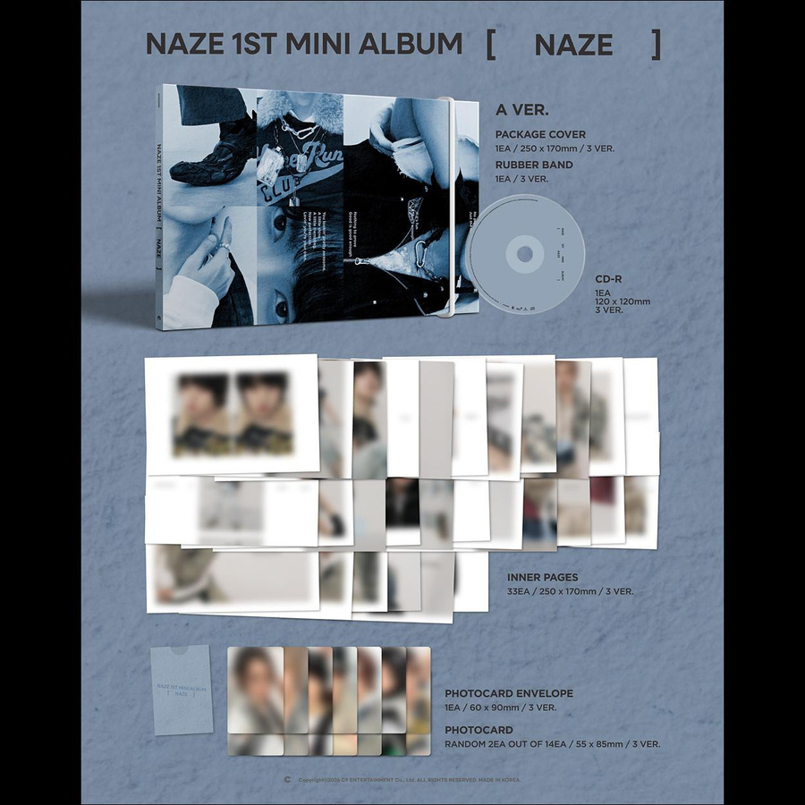 NAZE, 1. Mini-Album, CD, Erstpressung - Bild 2