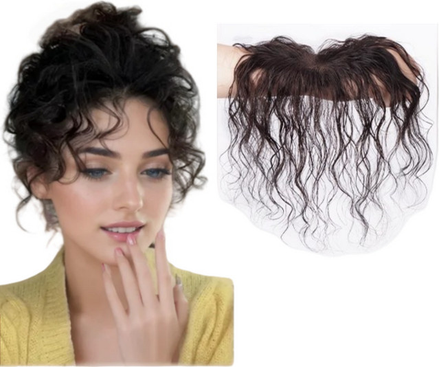 Anemone Echthaar Pony-Extensions Lockig, Damen - Bild 1