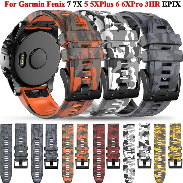Smartwatch-Armband Camo-Silikon, 26 22 mm, Unisex - Bild 1