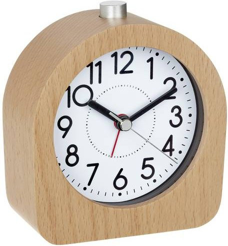 TFA Dostmann Wecker, Quarz, Buche, Unisex - Bild 1