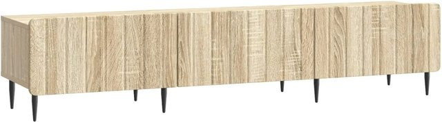 vidaXL TV-Schrank Sonoma-Eiche in Braun, B/H/T: 147 x 34,5 x 32 cm - Bild 1