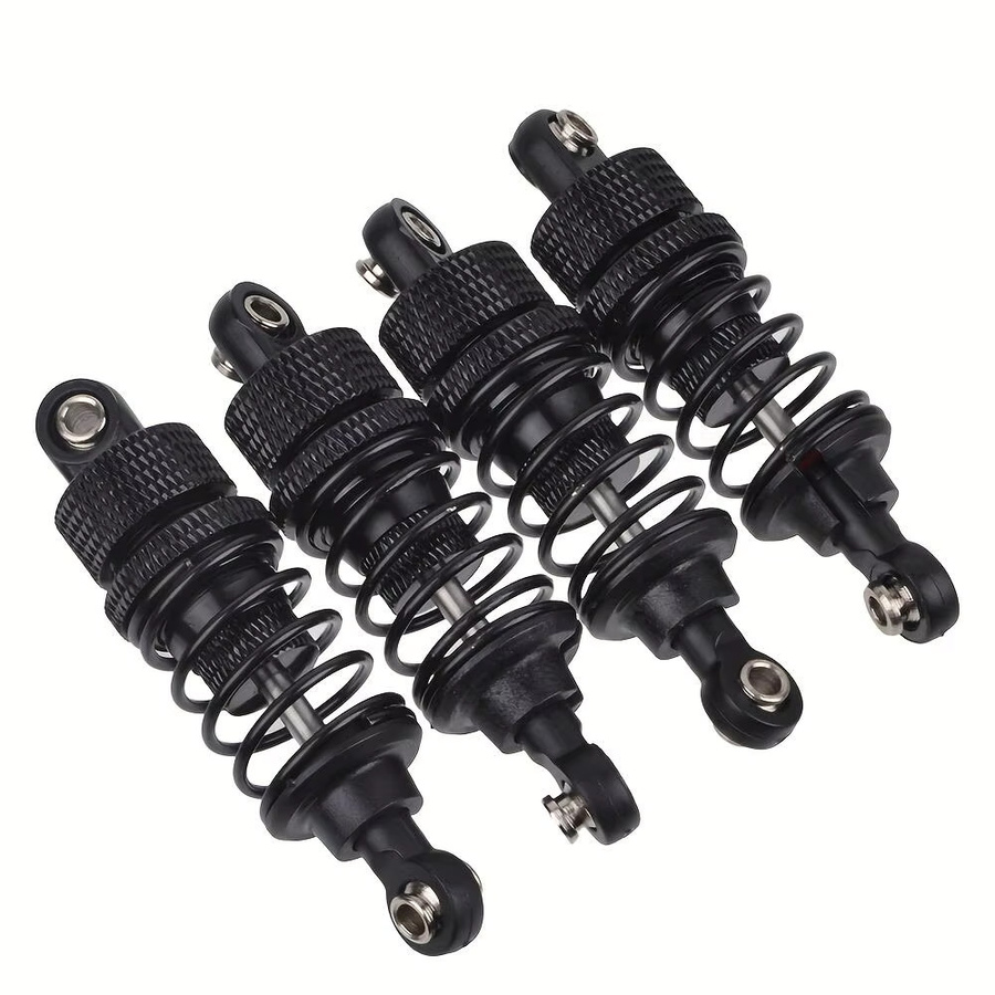 HobbyCorki Öldämpfer, 4-teiliges Set, Metall, Rot, Schwarz - Bild 4