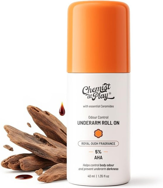 Chemist at Play Achselroller mit AHA und Mandelsäure, 40 ml, Unisex - Bild 1