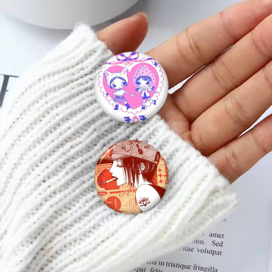 Kayou Anstecknadel Tiermotive, Weißblech, Unisex - Bild 2