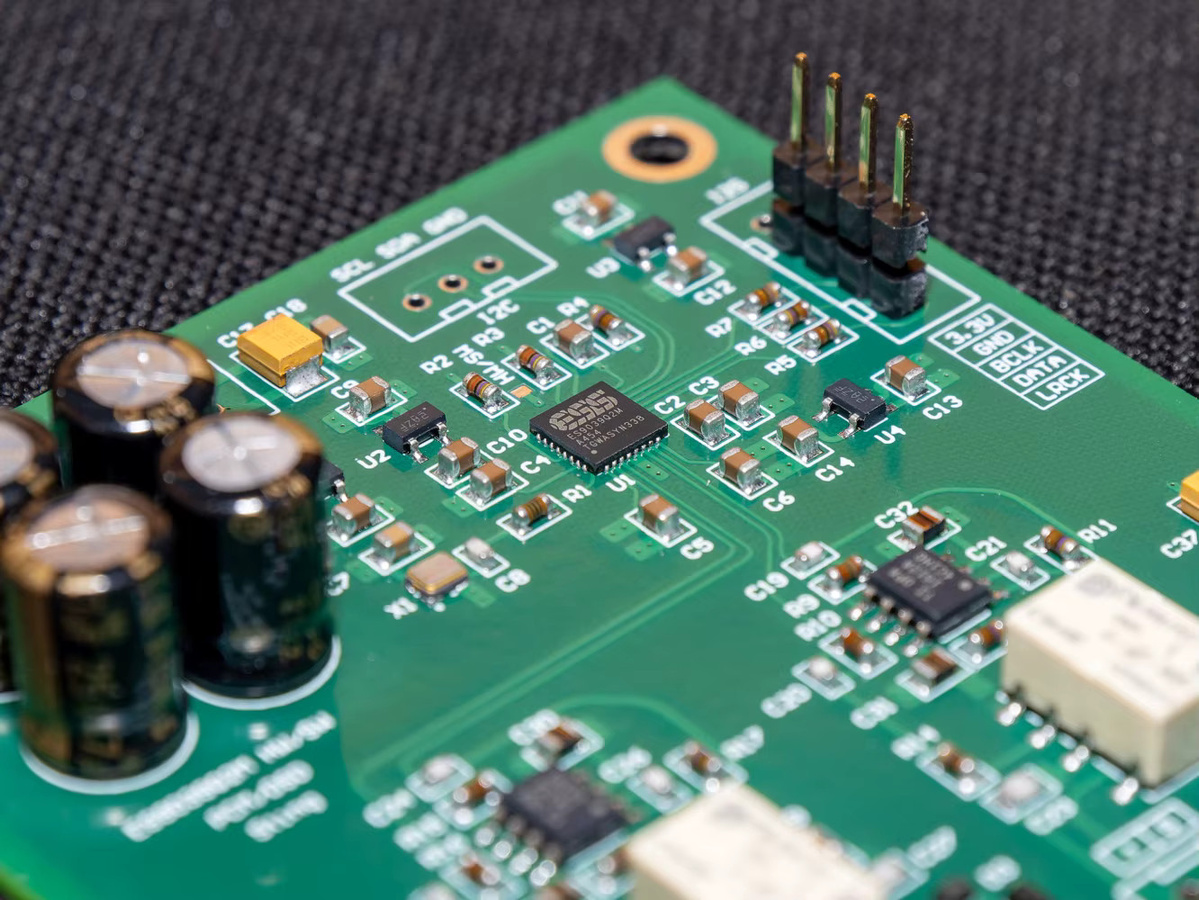 Huo Guang Shu ES9039Q2M DAC I2S Eingang High-Fidelity Audio-Board in Grün - Bild 2
