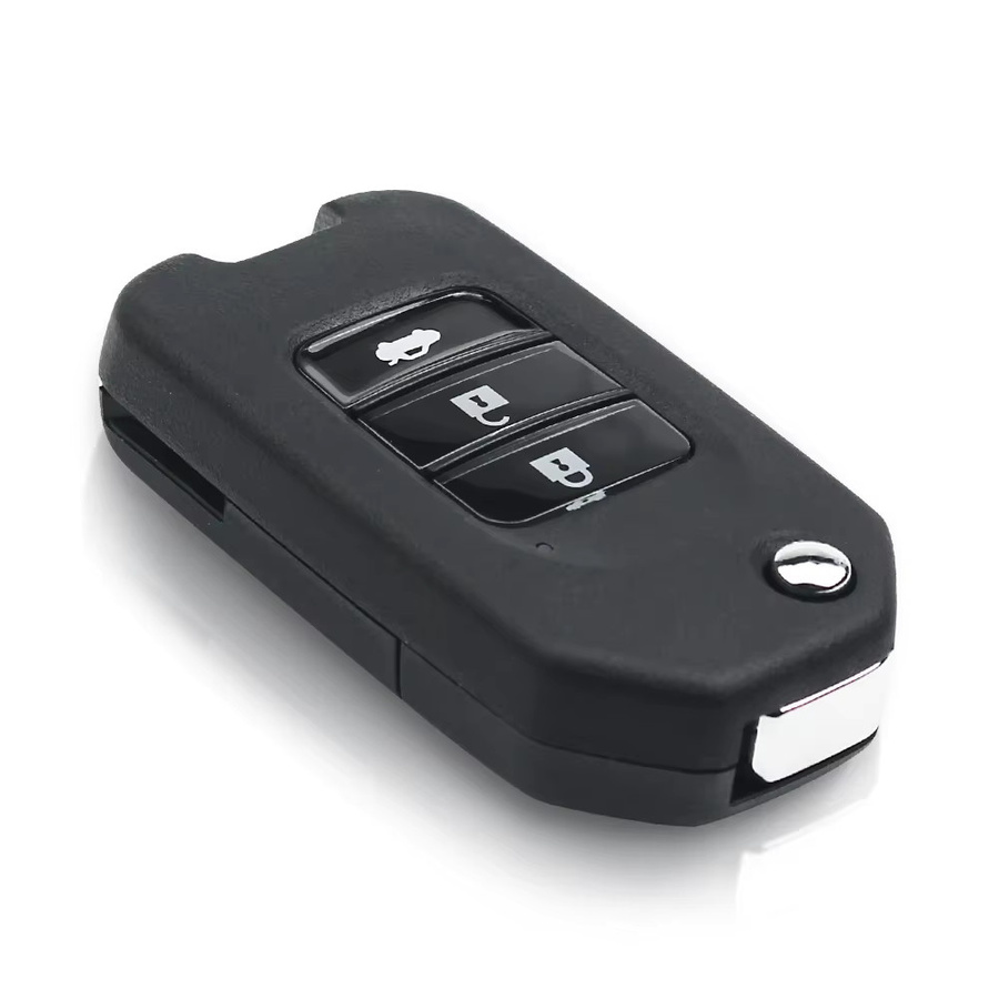 KEYYOU Auto Fernbedienung Schlüssel 433MHz für Honda Accord Civic CRV Jazz XR-V Vezel HR-V FRV mit ID47 Chip TWB1G721 HLIK6-3T in Schwarz - Bild 2