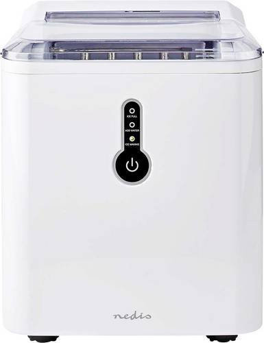 Nedis KAIC100FWT Eiswürfelbereiter in Weiß mit 1,6 l Füllmenge - Bild 1